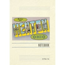 Vintage Lined Notebook Greetings from Kenton, (Paperback)
