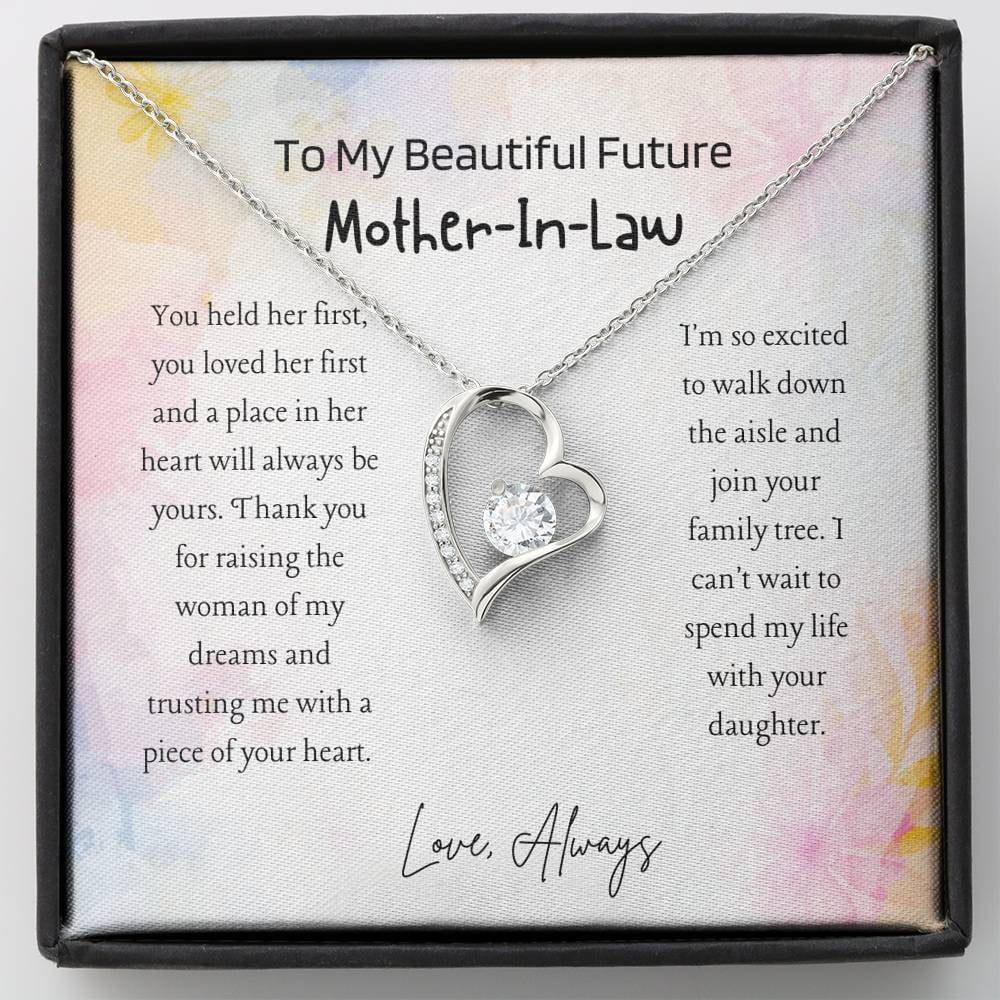 Mother of Groom Gift from Bride Future Mother in Law Necklace
