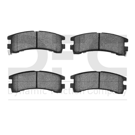 Dynamic Friction Company 5000 Advanced Brake Pads - Semi Metallic 1551-0401-00-Rear Set For 1988-1995 Nissan Pathfinder