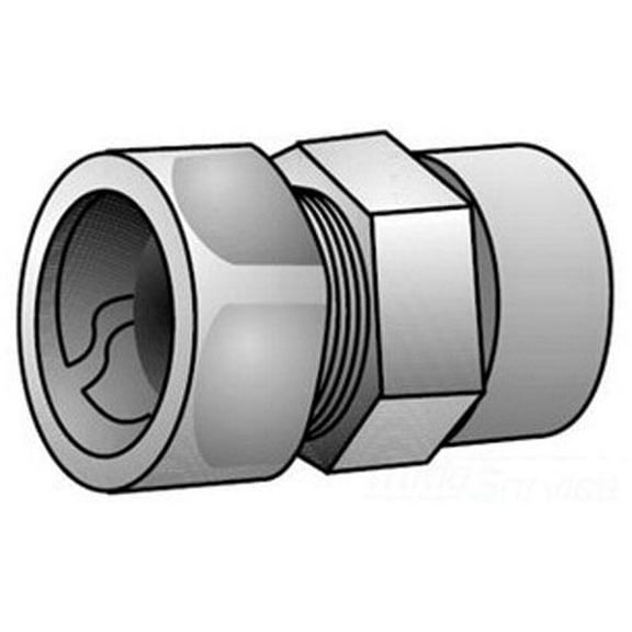 Oz-Gedney ETR-75, 3/4"", Iron, EMT/Rigid Transition Combination Coupling, 1pc