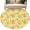 Light Yellow Dark Yellow, variant on Round Rug 6Ft Washable Non-Slip, Summer Bees Circle Area Rugs for Living Room Bedroom, Pastoral Garden Yellow Honey Watercolor Indoor Floor Mats Carpet Runner for Home Decor Aesthetic
