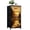 Color 3, variant on Dresser for Bedroom with 4 Storage Drawers Silhouette Moose Pine Forest Mountain Sunset Dressers Chest of Drawers Steel Framed Fabric Closet Organizers for Dorm Entryway