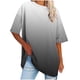 thumbnail image 2 of mfyjkho Tops Bohemios Para Mujer, Camiseta Deportiva De Verano De Manga Corta Con Cuello Redondo De Gran Tamaño Para Mujer Tops Para Hacer Ejercicio Para Mujer Xl, 2 of 7