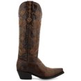 thumbnail image 2 of Black Star Women's Lockhart Embroidered Leather Western Boot Snip Toe - WBSN013 5 1/2 M  US, 2 of 7