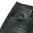 thumbnail image 5 of Hvyesh Flare Jeans for Women High Waist Bootcut Stretchy Stacked Wide Leg Jeans Teen Girls Trendy Hippie Pants with Pockets, 5 of 9