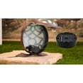 thumbnail image 5 of LED Solar Turtles with Brown Rustic Finish and Gem Eyes.  Green and Blue Color Measuring 8.75 in X 7 in X 14.5 in.  Rechargeable AAA Battery (1). Set of 2., 5 of 7