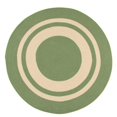 thumbnail image 1 of Colonial Mills Rug CN40R144X144 Coronado Round Braided Rug  Moss - 12 ft., 1 of 1