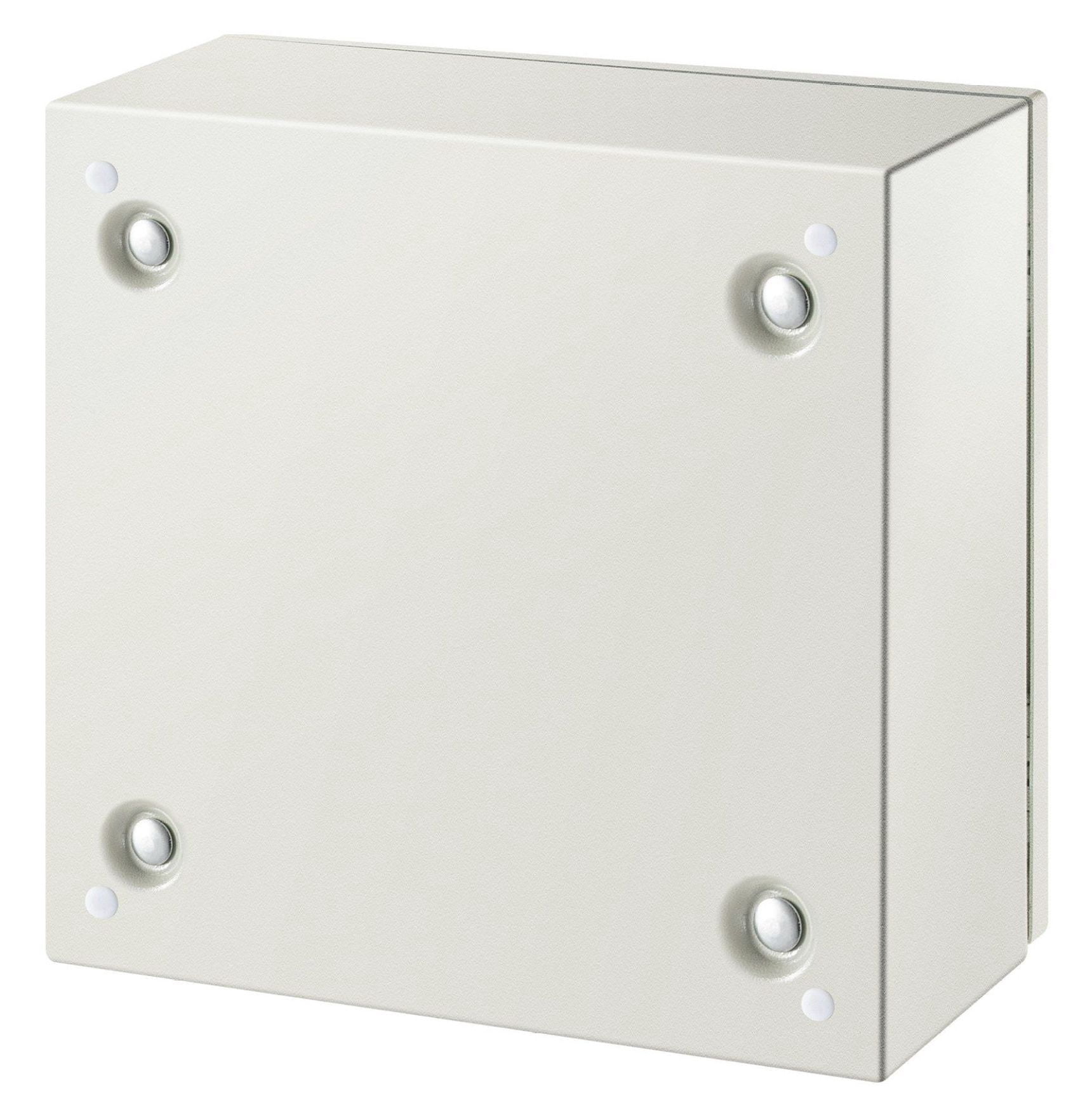 NEMA Steel Enclosure 12x12x6", NEMA 4X Electrical Box, IP66 Waterproof Outdoor Junction Box with Mounting Plate - Steel Electrical Enclosure