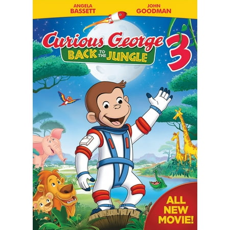 Curious George 3 Back To The Jungle Dvd Best Animation
