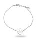thumbnail image 1 of Pulsera de Plata .925 ZAB DE MEXICO RECONOCIMIENTOS Diseño de Letra N, 1 of 6