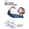thumbnail image 2 of Cargador UGREEN 30W USB C Nexode plegable GaN PPS Azul, 2 of 5