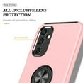 thumbnail image 4 of Entronix Heavy Duty Ring Case Designed for Galaxy A23, Shockproof Slim Fit Kickstand, Pink, 4 of 6