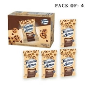 Pack of 4 Famous Amos Classic Bite-Size Cookies | 3 oz.Chocolate Chip | GOLDENROW