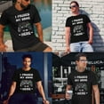 thumbnail image 3 of Greenyef Graphics I Paused My Game to Be Here Video Gamer Gift for Men Teenagers Gaming Funny Graphic T-Shirt Style-17 (Black, Medium), 3 of 6