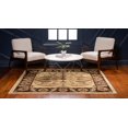 thumbnail image 4 of Rugs.com Aditi Collection Rug – 6' Square Cream Low Rug Perfect For Living Rooms, Kitchens, Entryways, 4 of 9
