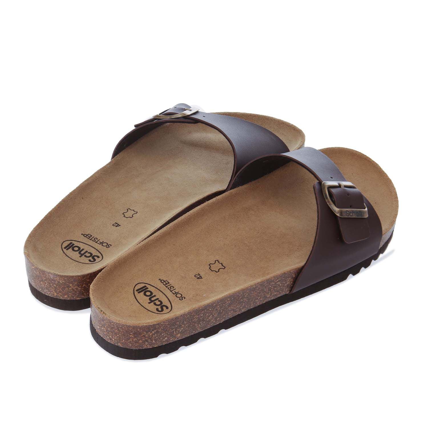 Men's Scholl Bio Champion Sandals in Brown - Walmart.com