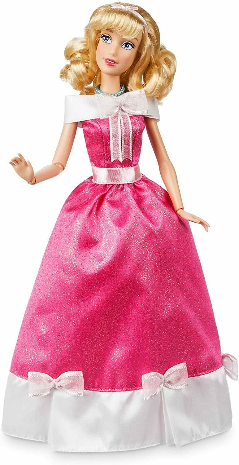 Disney Store Cinderella Singing Doll 11" Pink Dress NEW 