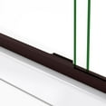 thumbnail image 4 of DreamLine Crest 58-60 in. W x 76 in. H Clear Glass Frameless Sliding Shower Door in Oil Rubbed Bronze, 4 of 6