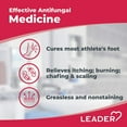 thumbnail image 5 of LEADER Antifungal Cream Ringworm Athlete’s Foot Miconazole Nitrate 1 oz, 5 of 5