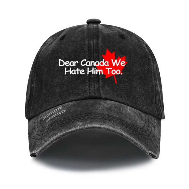 Maple Leaf Hat Canada Capilla Béisbol Cómoda para Hombres Mujeres ()