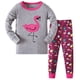 thumbnail image 1 of Pijamas de animales Grils para bebés, ropa de dormir de manga corta, 100% algodón, para niños de 3 a 8 años, 1 of 4