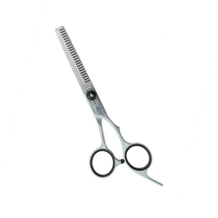 Vocoste Lightweight Tooth Shears for Hair Styling Black Silver Tone 1 Pc