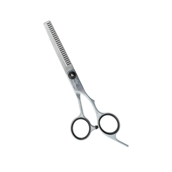 Vocoste Lightweight Tooth Shears for Hair Styling Black Silver Tone 1 Pc