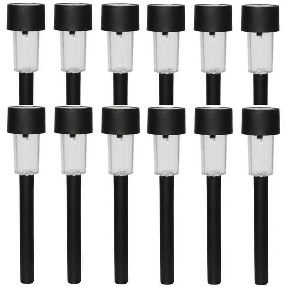 Mainstays Classic Column Solar-Powered Landscape Light (1 and 6 Pack)