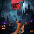 thumbnail image 2 of Stamzod Women's Capris 2026 Plus Size Fashion Halloween Capri Leggings High Waisted Stretchy Cropped Yoga Pants, 2 of 8