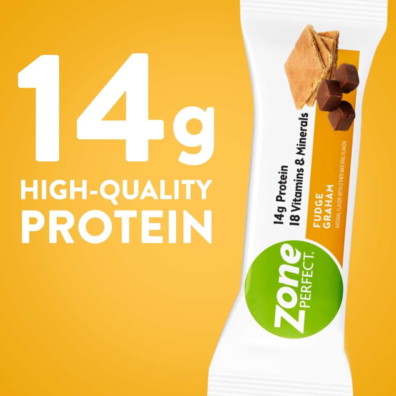 ZonePerfect Protein Bars | Fudge Graham | 6 Bars