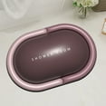thumbnail image 6 of sruoe Bath Rugs, Bath Mats for Bathroom Floor, Bathroom Rugs, Non Slip WaterAbsorbent Stain Resistant Bath Mats, Silica Gel Mat, Bathroom Door Mat Household Use, Pink, 6 of 7