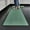 Mint Green, variant on 1 PC Thick PVC Leather Kitchen Floor Mat With Long Waterproof And Slip Foot Pad(17.7"×29.5",Gray)
