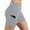 Gray, variant on Levmjia Womens Shorts Plus Size Summer Lady Solid pocket High-waist Hip Stretch Underpants Running Fitness Yoga Shorts