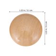thumbnail image 2 of 16pcs Kitchen Cabinet Knob Wooden Drawer Knobs Dressing Table Pulls Knob, 2 of 7