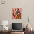 thumbnail image 3 of Lion Aperol Canvas Tiger Glam Wall Art by Art Remedy, Silver Frame, 16" x 20", 3 of 7