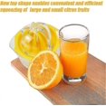 thumbnail image 5 of Small Citrus Press Plastic Fruit Press Manual Juicer Hand Press Orange Juicer Dishwasher Safe, Robust And Durable, 5 of 5