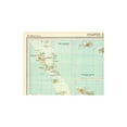 thumbnail image 4 of Historic Map - Oceania Islands - Bartholomew 1922 - Vintage Wall Art, 4 of 4