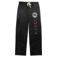 thumbnail image 4 of My Hero Academia Neon Characters Men's Black Sleep Pajama Pants-L, 4 of 6