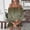 Green, variant on Women's Casual Tennis Dress Women Summer Dresses Print Beach Off Shoulder Tunic Casual Loose Fit Sleeve Dress Green M
