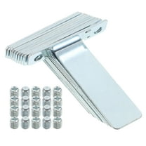 1 Set of Easel Back Stand for Picture Frame Stable Aluminum Alloy Display Stand for Daily Use