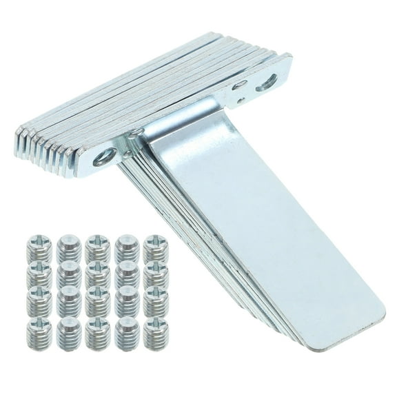 1 Set of Easel Back Stand for Picture Frame Stable Aluminum Alloy Display Stand for Daily Use