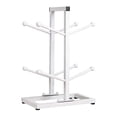 thumbnail image 1 of Colaxi Ball Storage Rack Display Stand Accessories Iron Versatile Basketball Rack Organizer for Garage Gym Rugby Football Volleyball White, 1 of 8