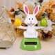 thumbnail image 4 of Conejito Bailando Sacudiendo la cabeza Bunny Dashboard Ornaments Solar Doll Auto Interior Decor (Rabbit B), 4 of 8