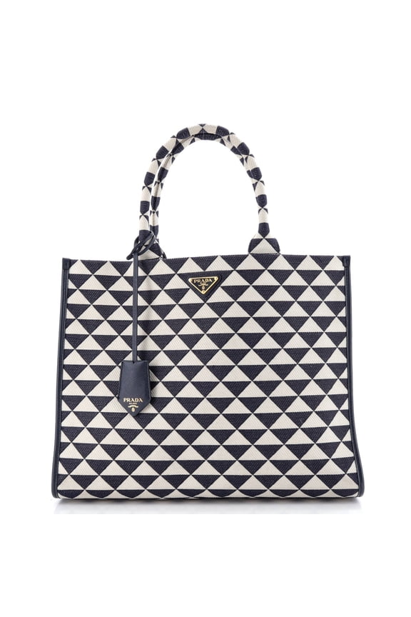 Pre-Owned Symbole Shopper Tote Jacquard Large By Rebag