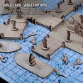 thumbnail image 4 of Bote de remos CZYY de madera cortado con láser para D&D Pathfinder RPG, 4 of 8