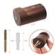 thumbnail image 5 of Ganchos de pared de madera BSdonte, 12 unidades, madera de nogal natural, resistentes, 5 of 6