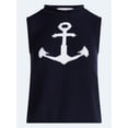 thumbnail image 5 of Free Assembly Women's and Women's Plus Roll Neck Sleeveless Cotton Sweater, Lightweight, Sizes XS-4X, 5 of 5
