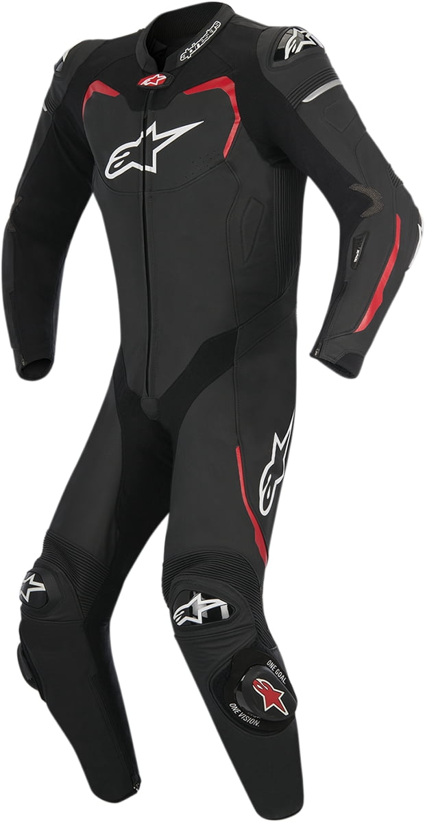 Alpinestars GP Pro One Piece Leather Suit for Tech-Air Race Black/Red ...