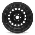 thumbnail image 4 of Wheel Rim for 2003-2008 Toyota Corolla 15 in Black Steel Rim Direct Fit, 4 of 14