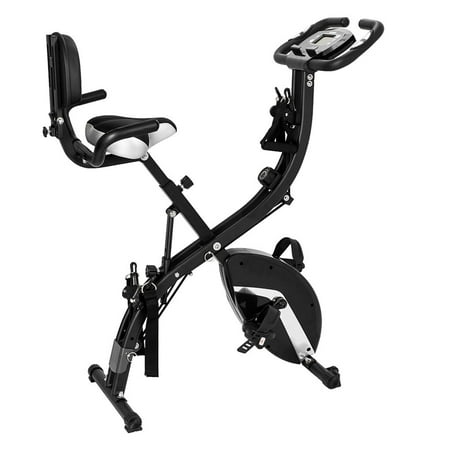 3-in-1 Folding Upright Bike Indoor Exercise Foldable Aerobic Exercise Home Gym Fitness